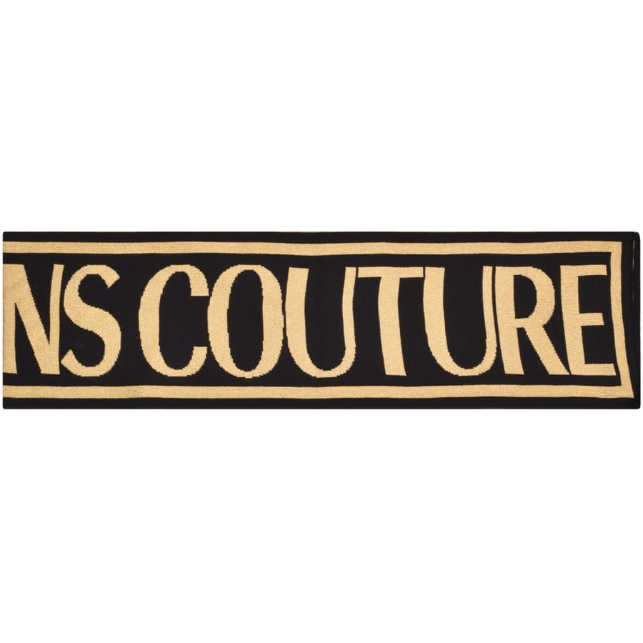 Alternative Image for ProductVersace Jeans Couture Logo Scarf Black2